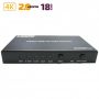 Конвертер HDMI в 2x HDMI + S/PDIF + Audio 3.5mm / Dr.HD CA 146 HHS